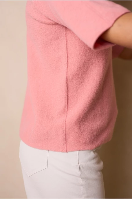 Garbó pulóver rövid T-ujjal