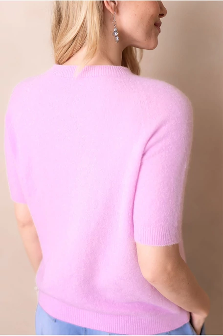 Kötött rövid ujjú felső