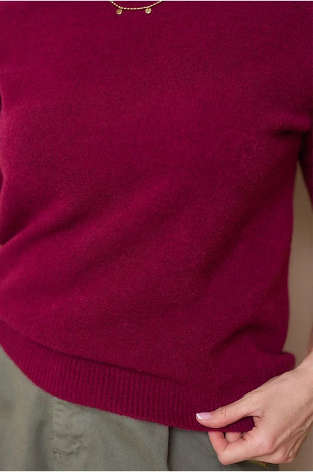 Kötött rövid ujjú felső