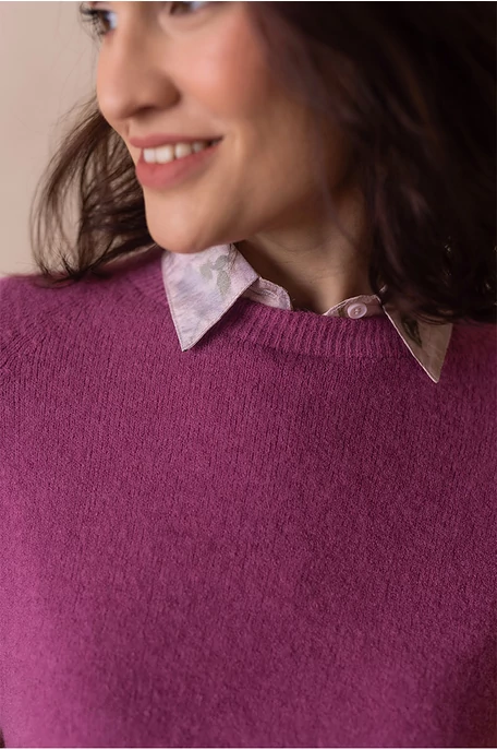 Kötött rövid ujjú felső