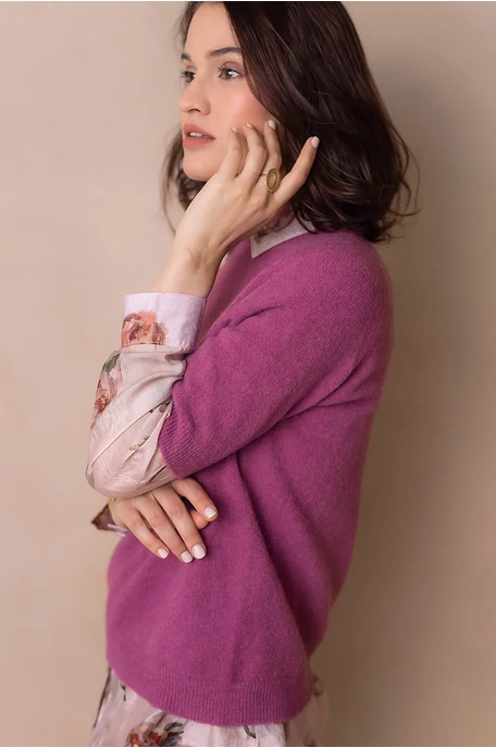 Kötött rövid ujjú felső