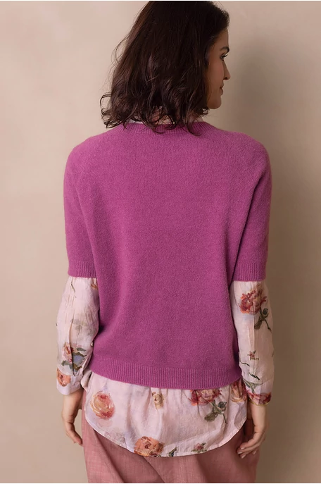 Kötött rövid ujjú felső