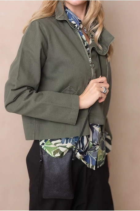 Vászonkabát cipzárokkal