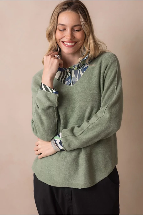 Lezser kötött felső