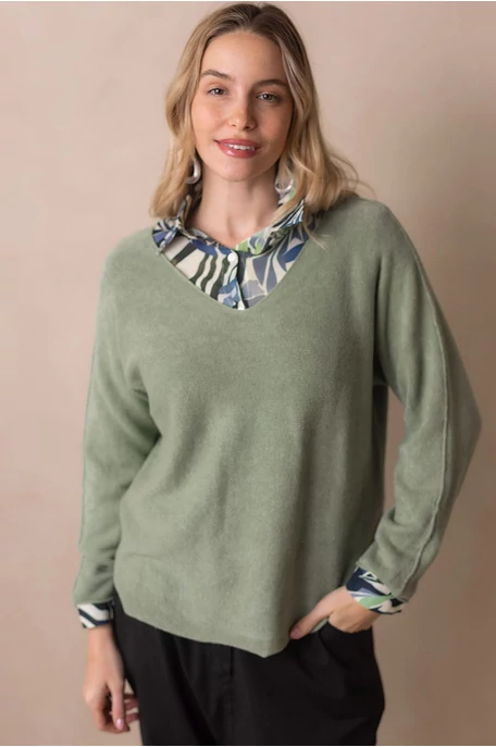 Lezser kötött felső