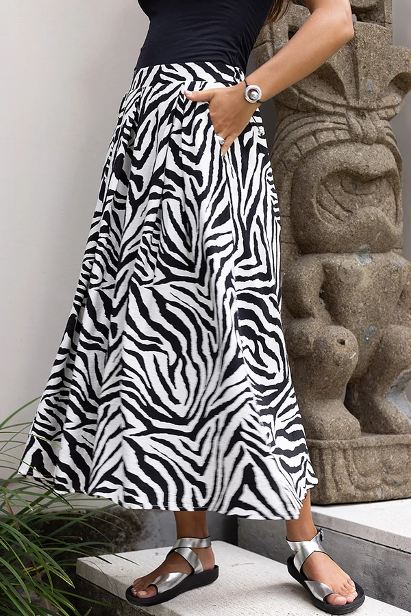 Zebra mintás alj