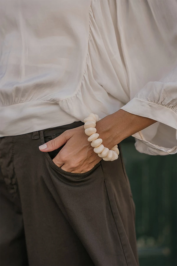Kavicsos karkötő