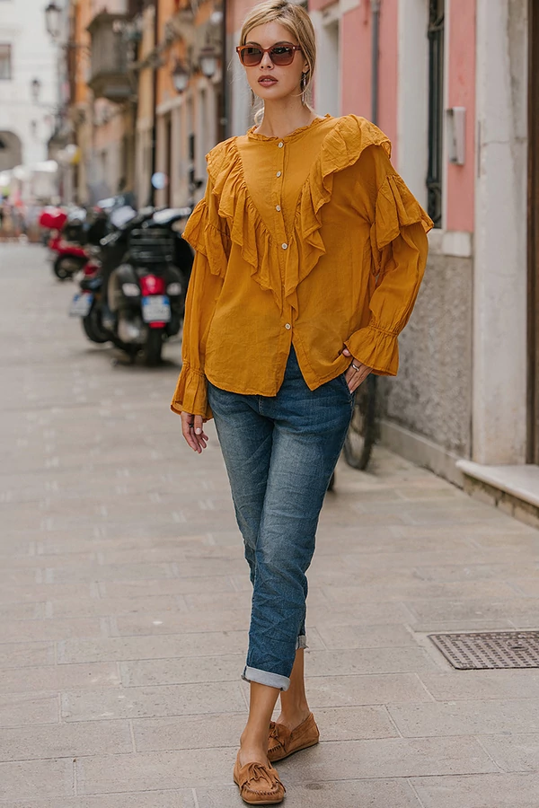 Gyűrt farmer Gyűrt farmer