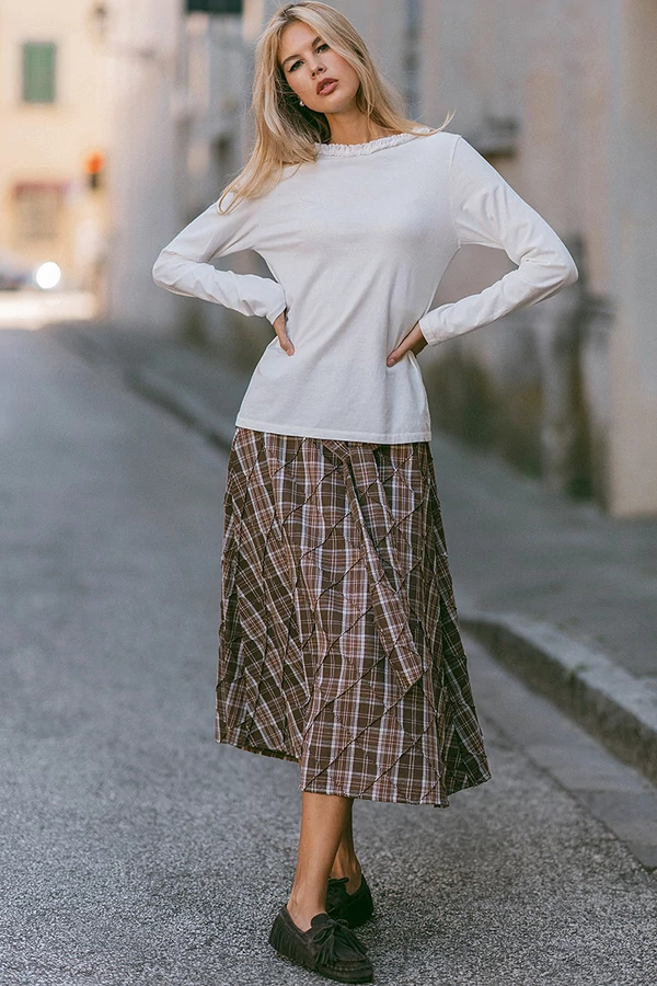 Kockás patchwork alj