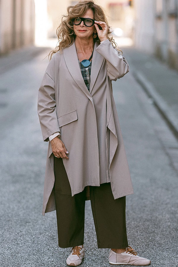 Oversize maxi zakókabát