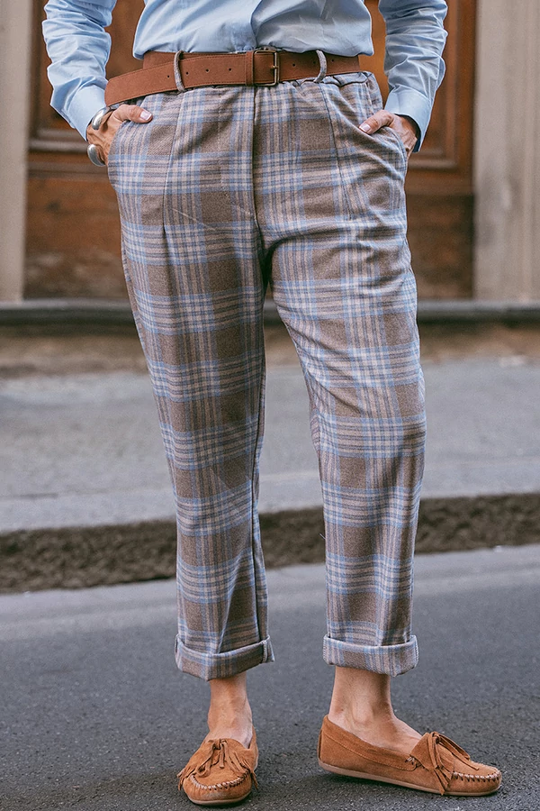 Kockás nadrág Kockás nadrág