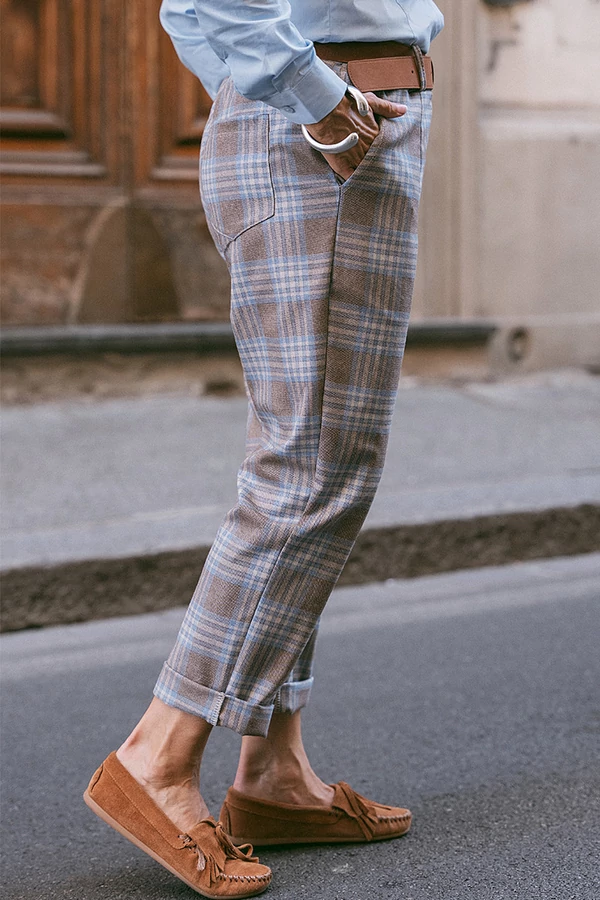 Kockás nadrág Kockás nadrág