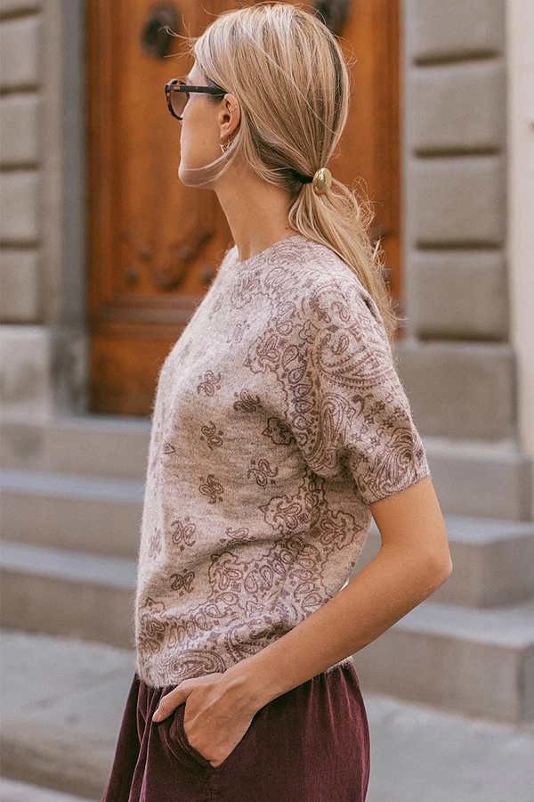 Kasmír mintás felső Kasmír mintás felső