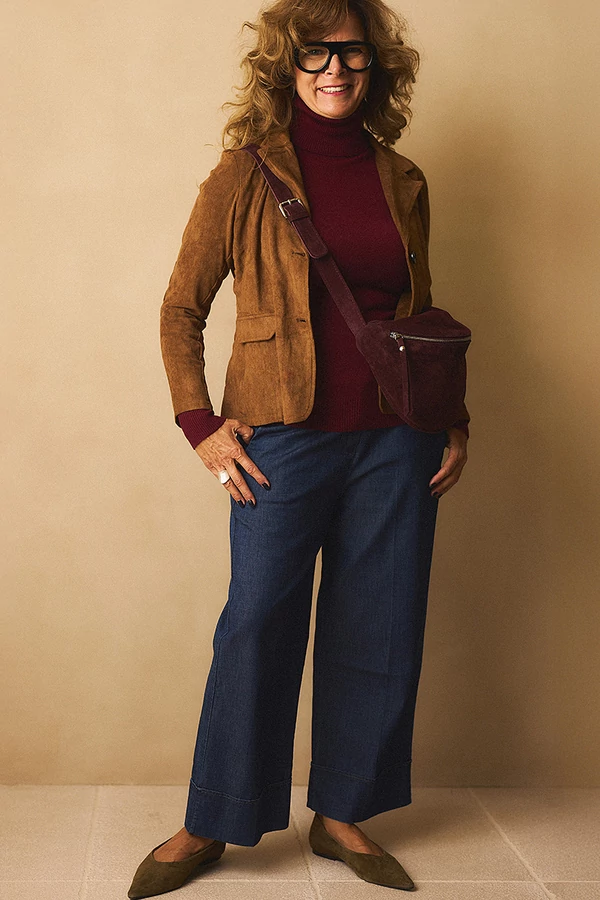 Denim palazzo nadrág Denim palazzo nadrág