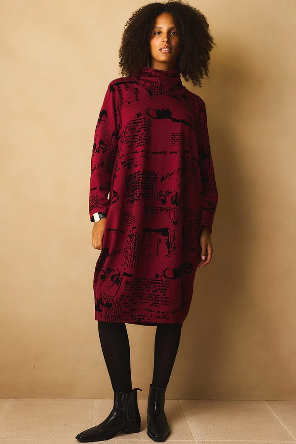 Nyomott mintás ruha Nyomott mintás ruha