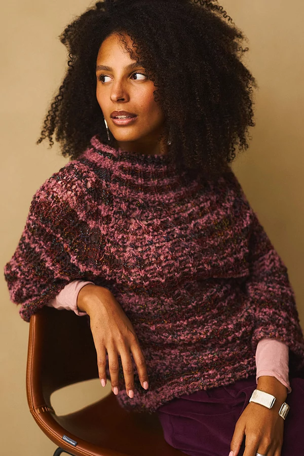 Melírozott pulóver Melírozott pulóver