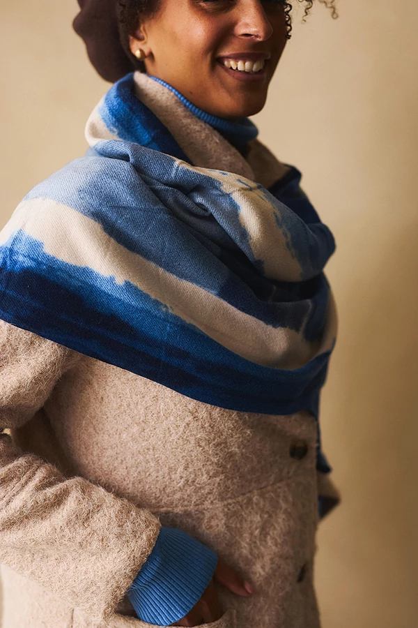 Színátmenetes vastag sál