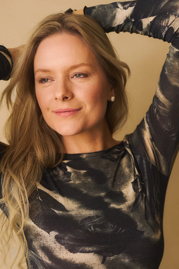 Gyöngy hatású fülbevaló