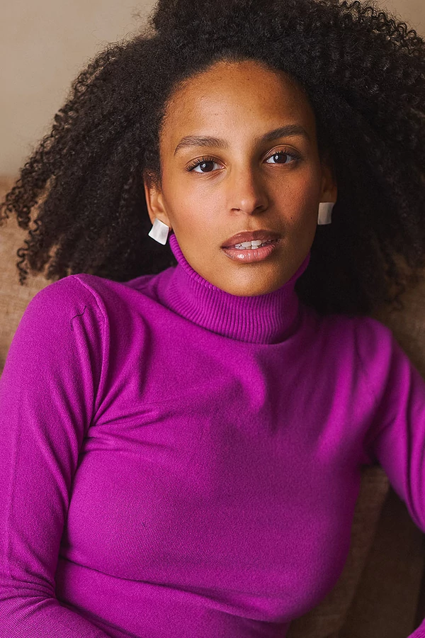 Négyzetes fülbevaló