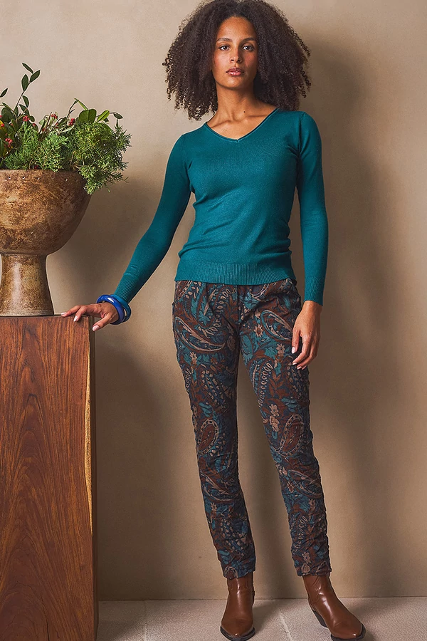 Mikrokord hatású nadrág