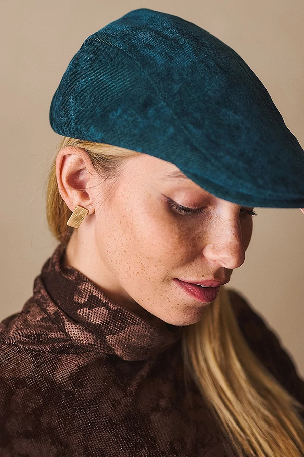 Téglalap fülbevaló