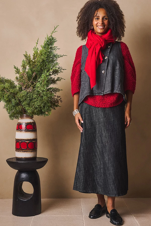 Átlapolós farmeralj