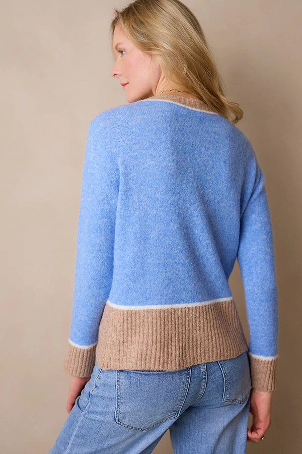 Passzés pulóver gyapjúval