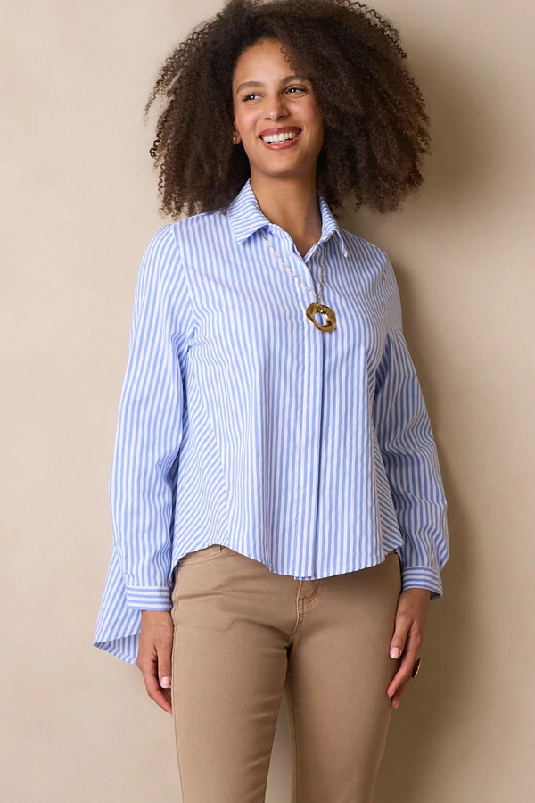 A vonalú csíkos ing