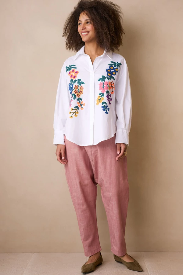 Ülepes szövetnadrág