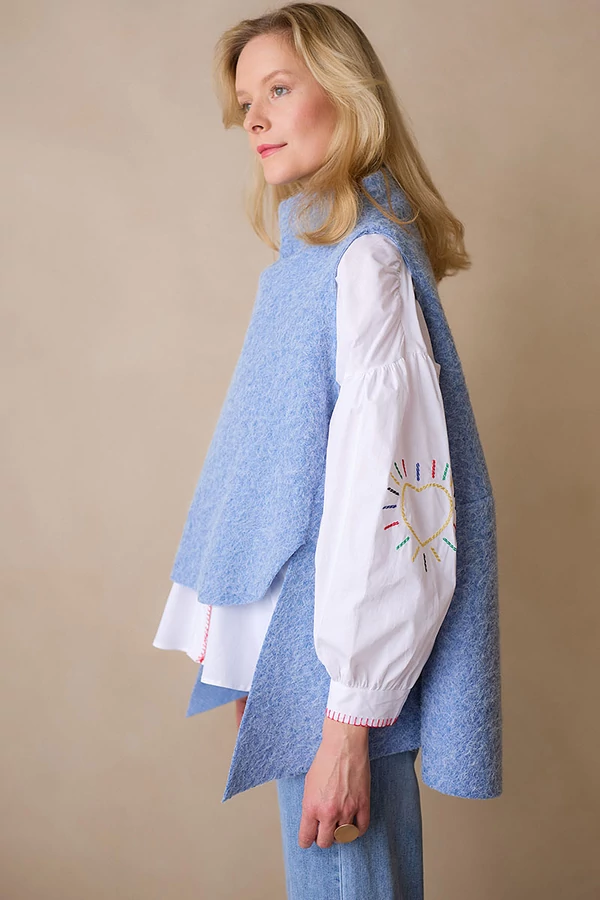 Harang mellény gyapjúval