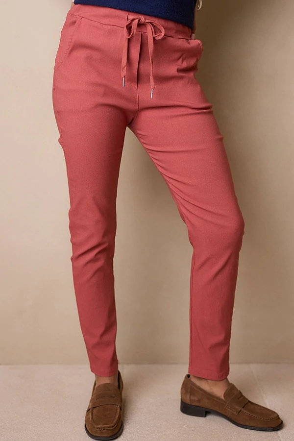 Nadrág kötős derékkal