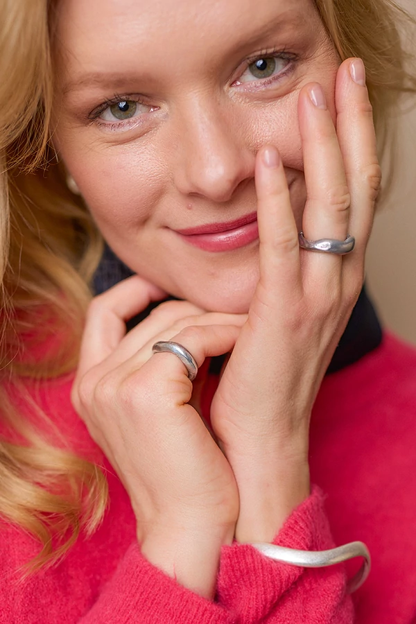 Rusztikus gyűrű szett