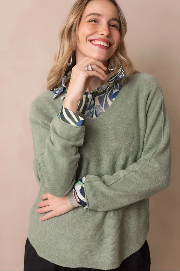 Lezser kötött felső